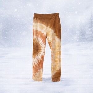 XCVI Wearables Jetter Crop Legging Women's Small Pull On Pant Tie Dye NWT